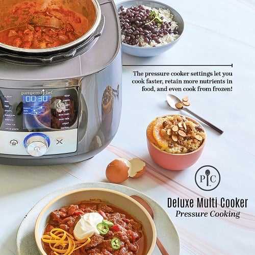 pampered chef pressure cooker instruction manual