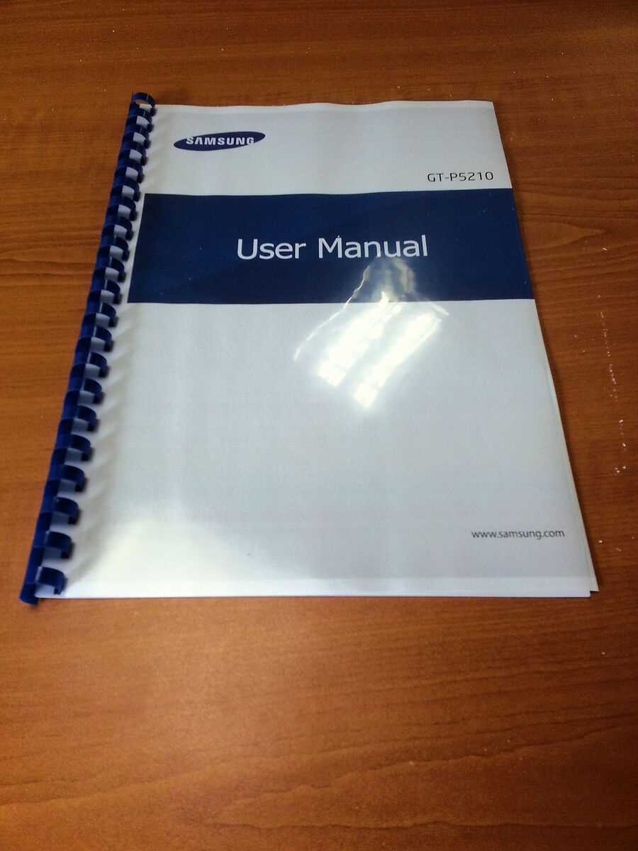 samsung galaxy tab 10.1 instructions manual