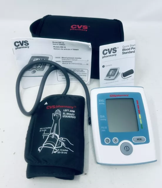 cvs health blood pressure monitor series 400 instruction manual