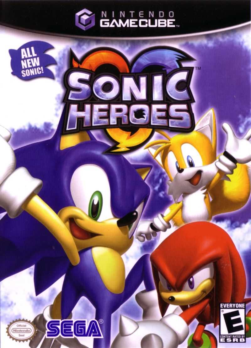 sonic heroes instruction manual