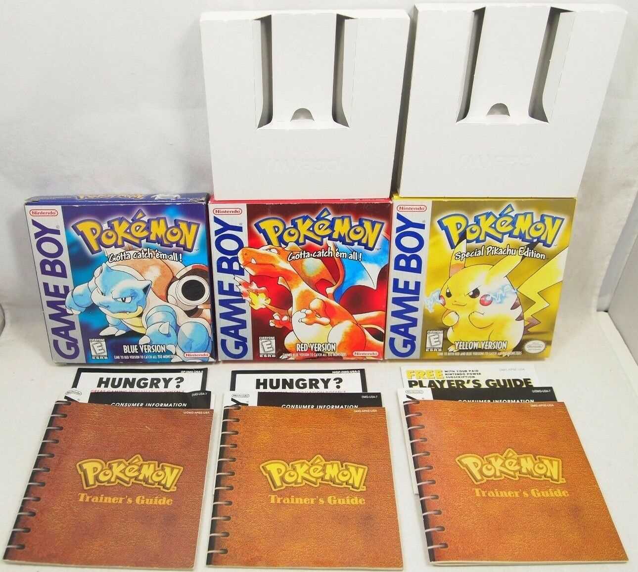 pokemon red and blue instruction manual