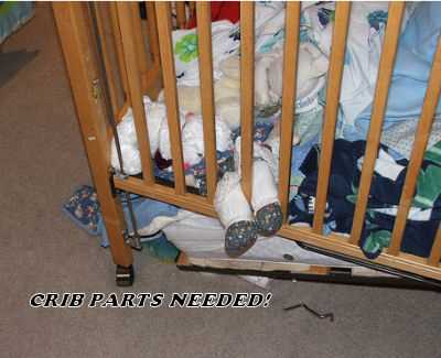 manual drop side crib assembly instructions