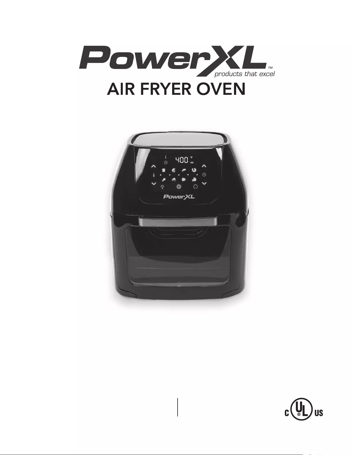 power air fryer oven plus instruction manual