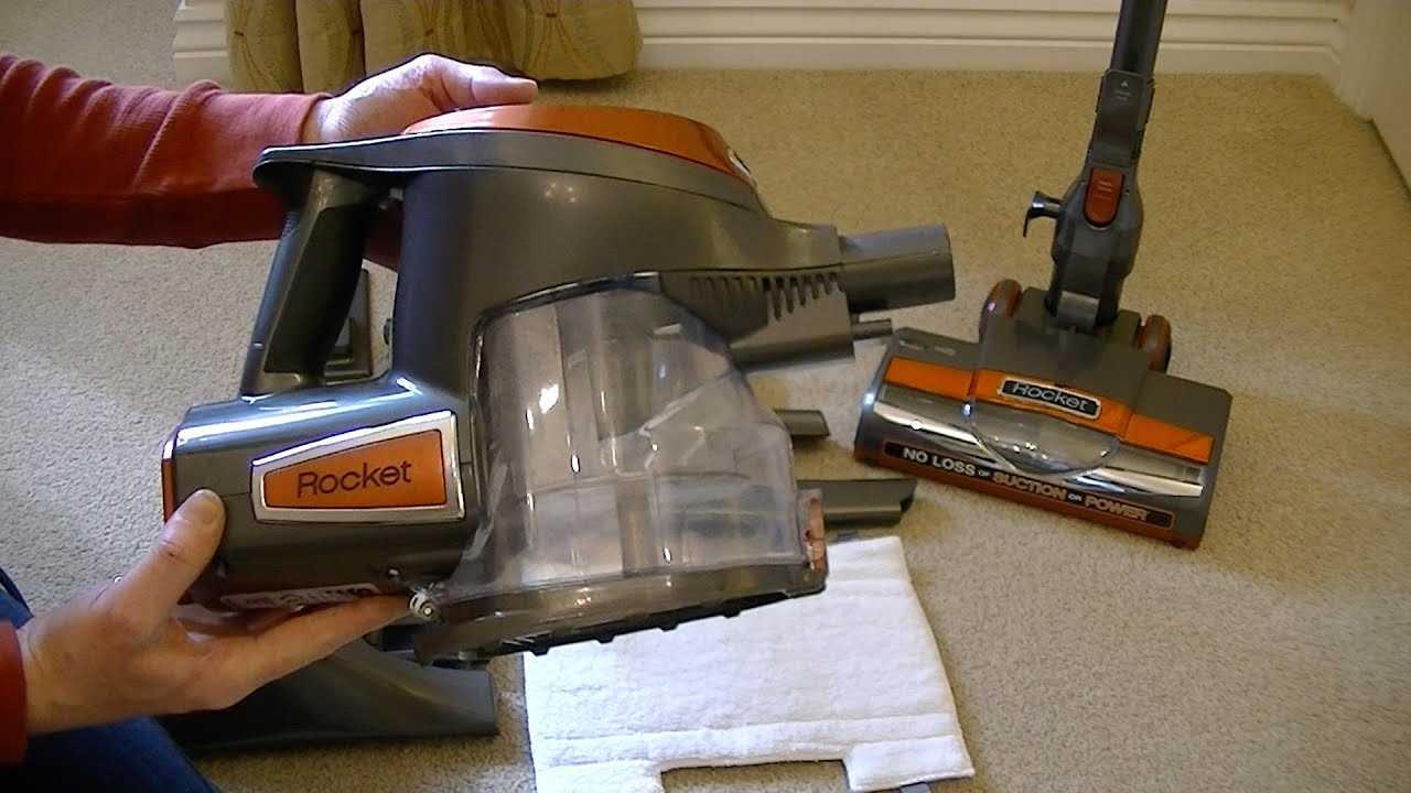 shark rocket vacuum instruction manual
