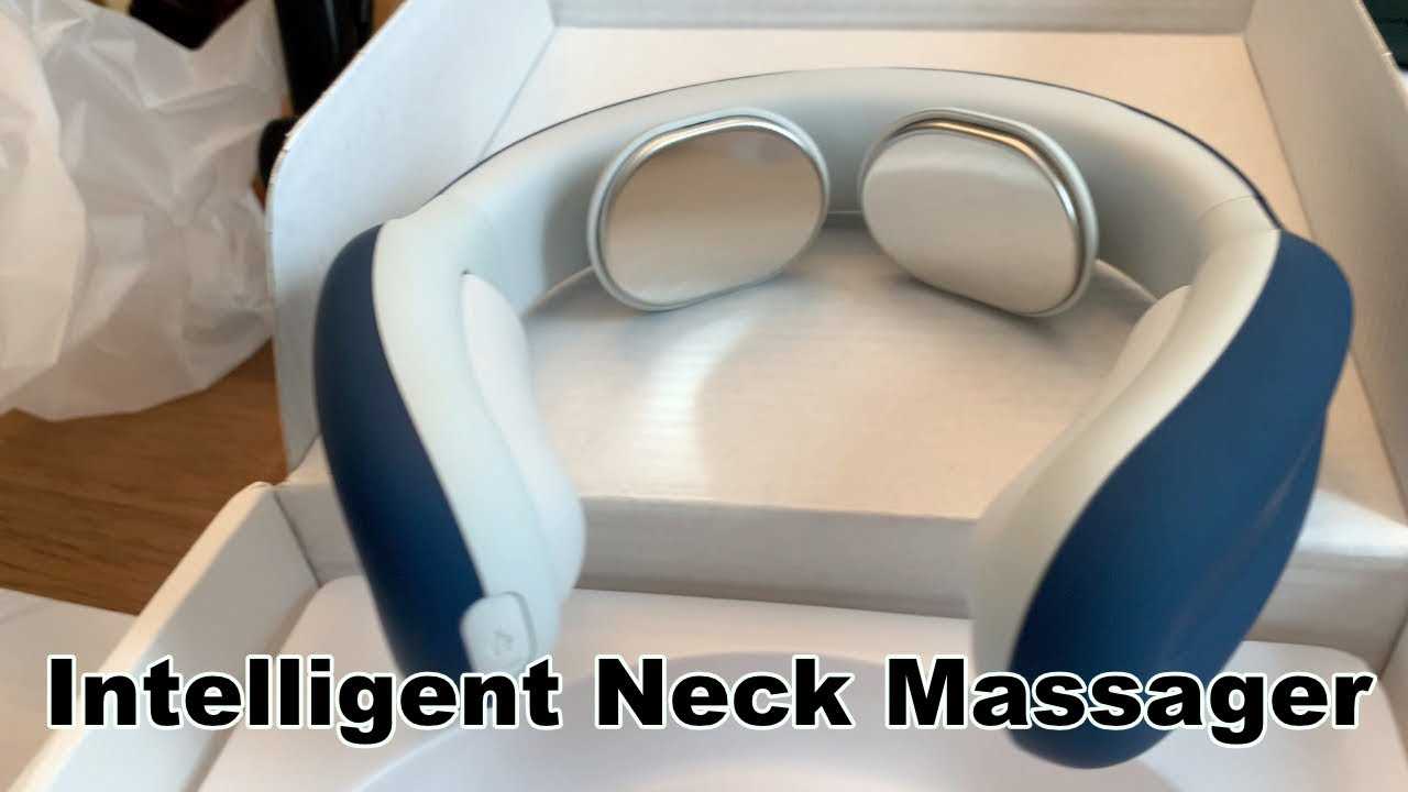 intelligent neck massager instruction manual