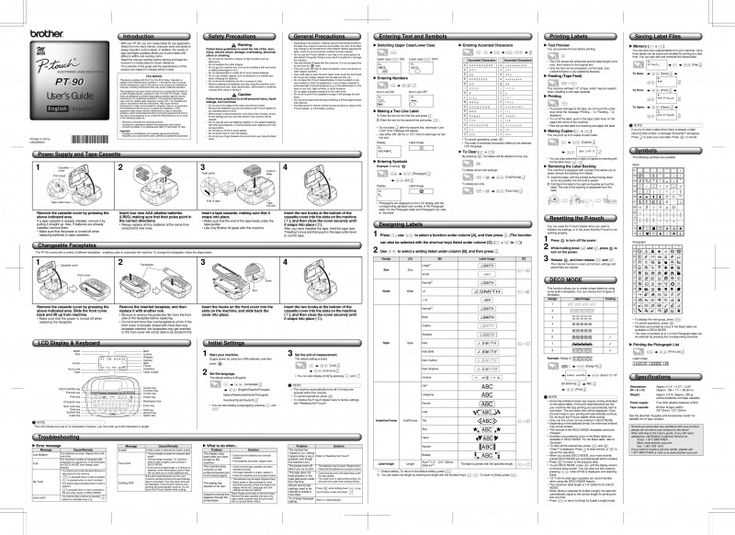 brother printer instruction manuals