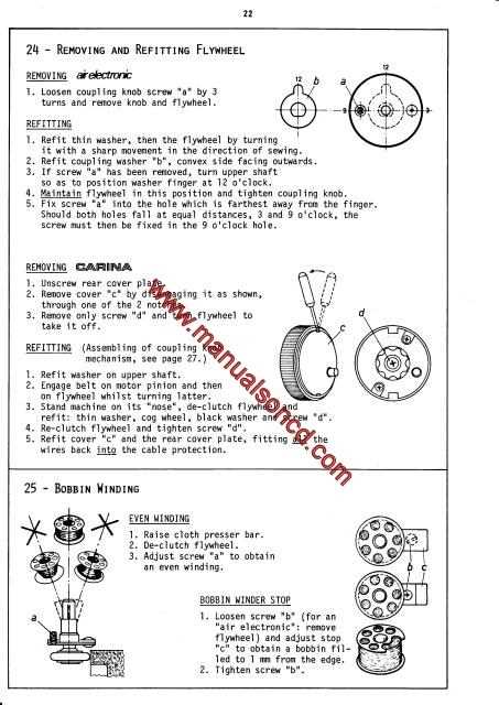 elna jubilee instruction manual