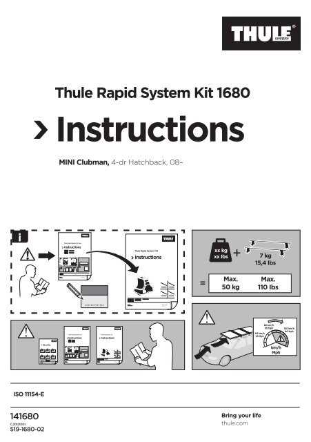 thule hullavator instruction manual