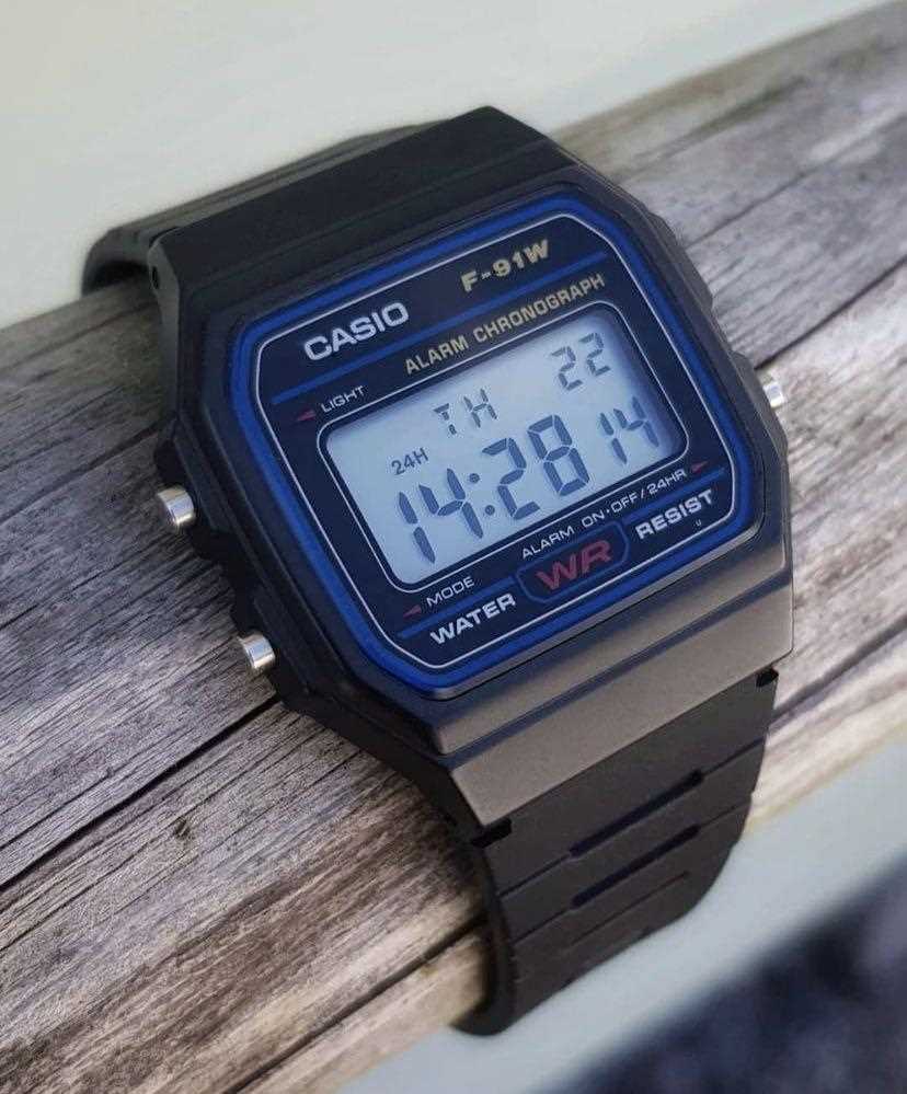 casio f 91w instruction manual