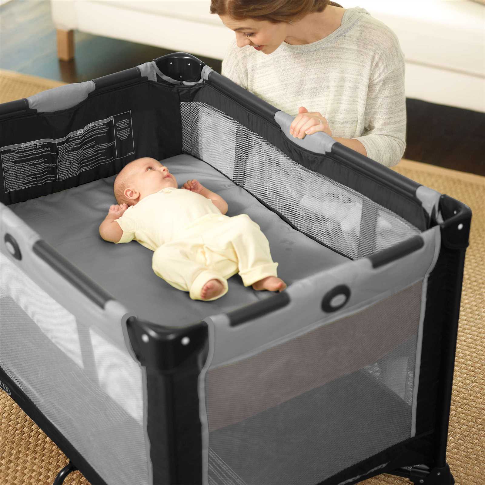 graco travel lite crib instruction manual