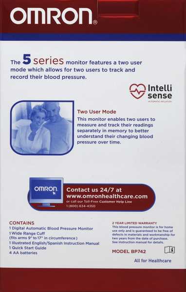 omron manual blood pressure monitor instructions