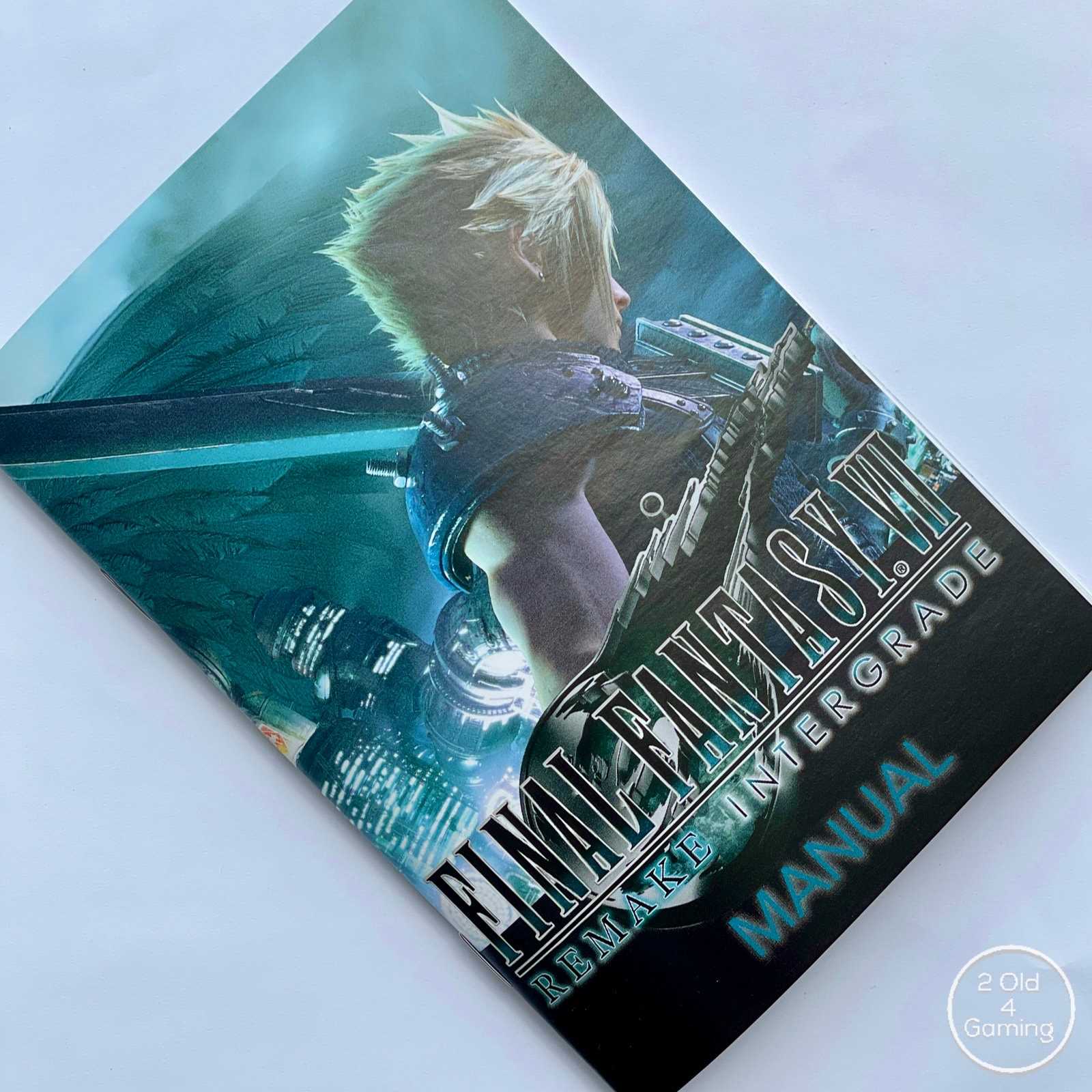 final fantasy vii instruction manual