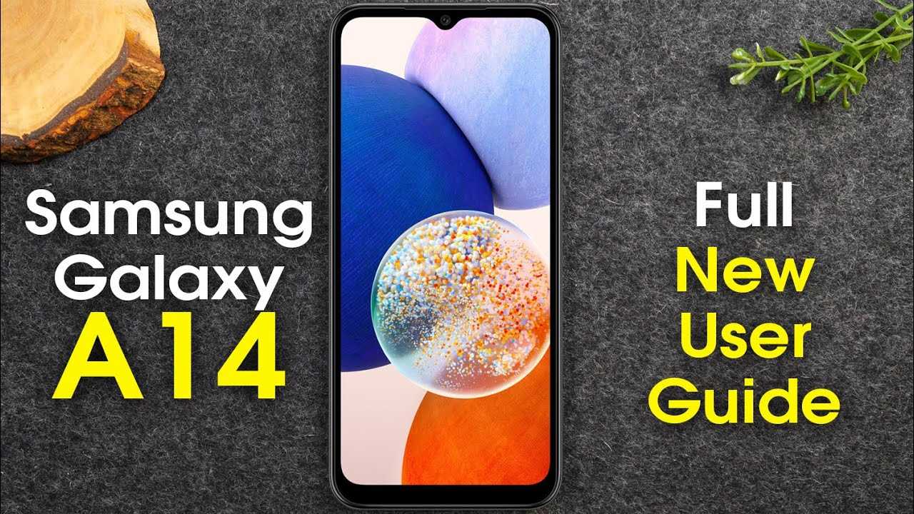 galaxy a14 5g instruction manual