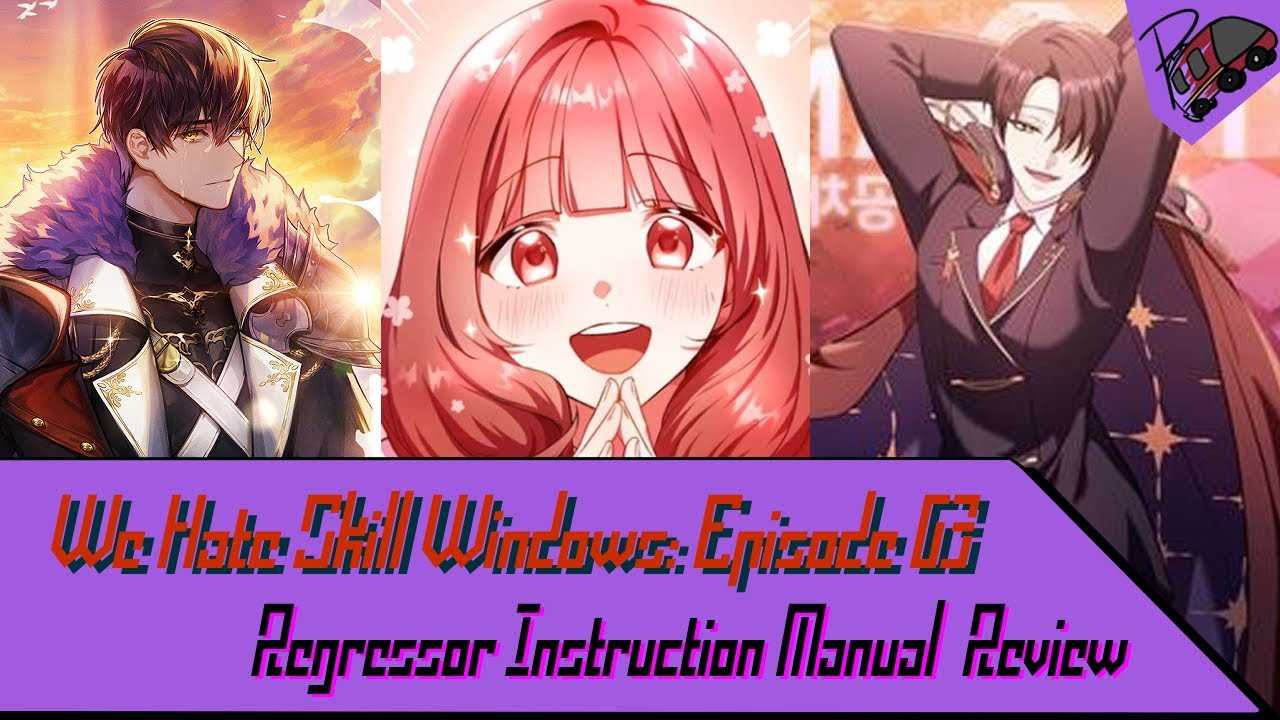 regressor instruction manual chapter 63