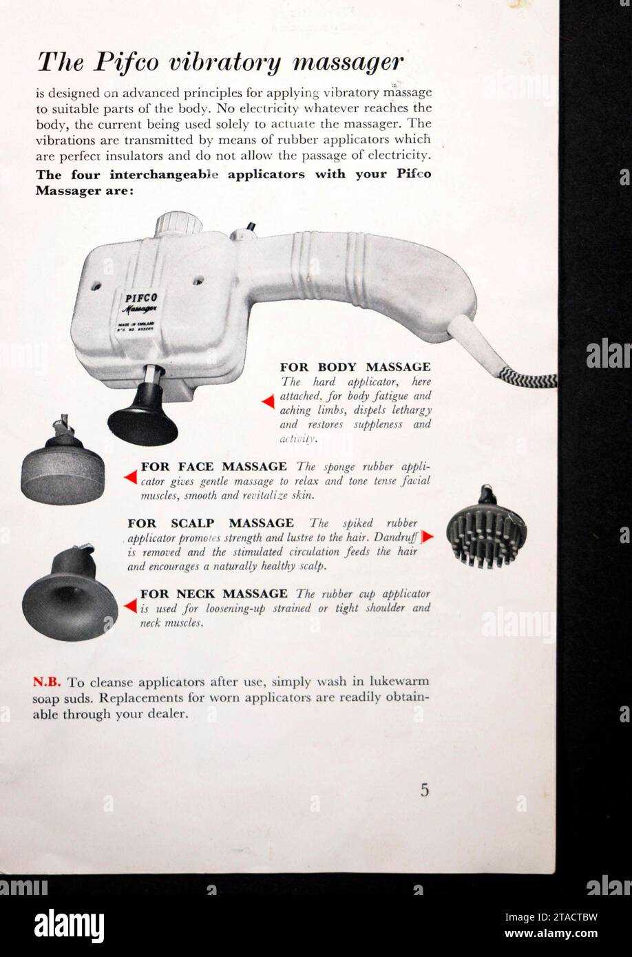 neck relax instruction manual