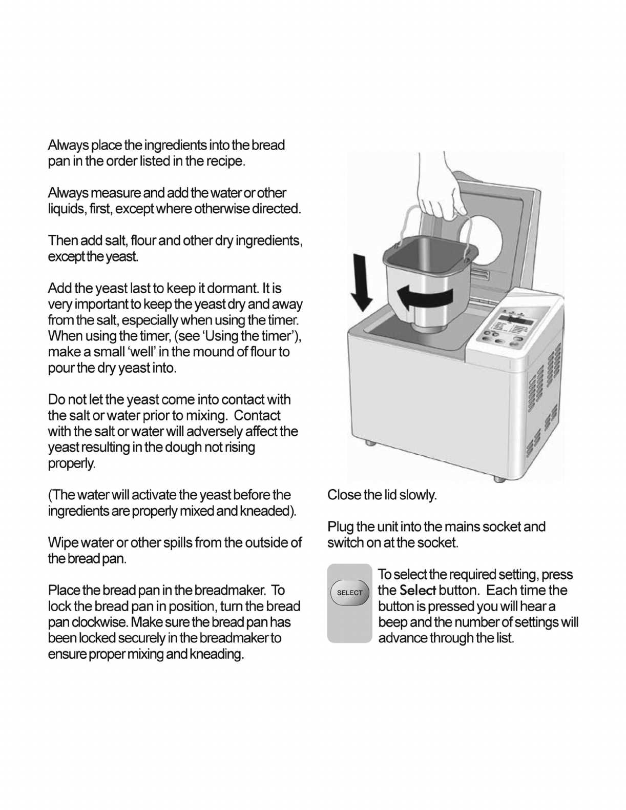 welbilt bread machine abm 4400 instruction manual