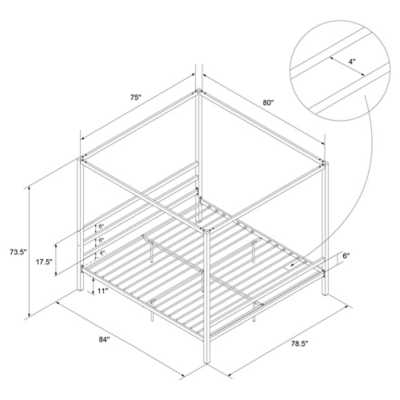 king canopy instruction manual