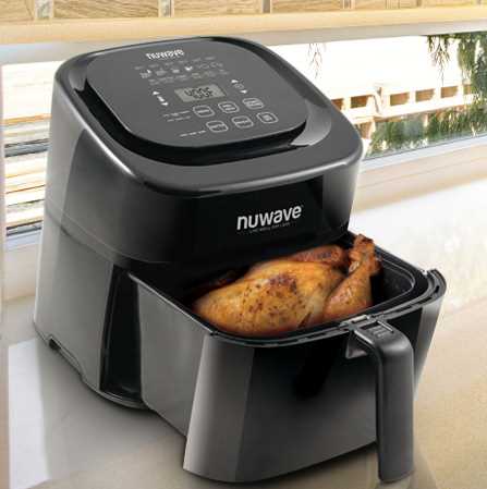 nuwave brio air fryer 8 qt instruction manual