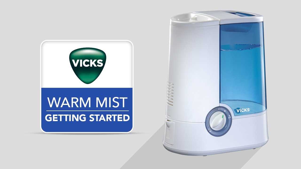 vicks warm mist humidifier instruction manual