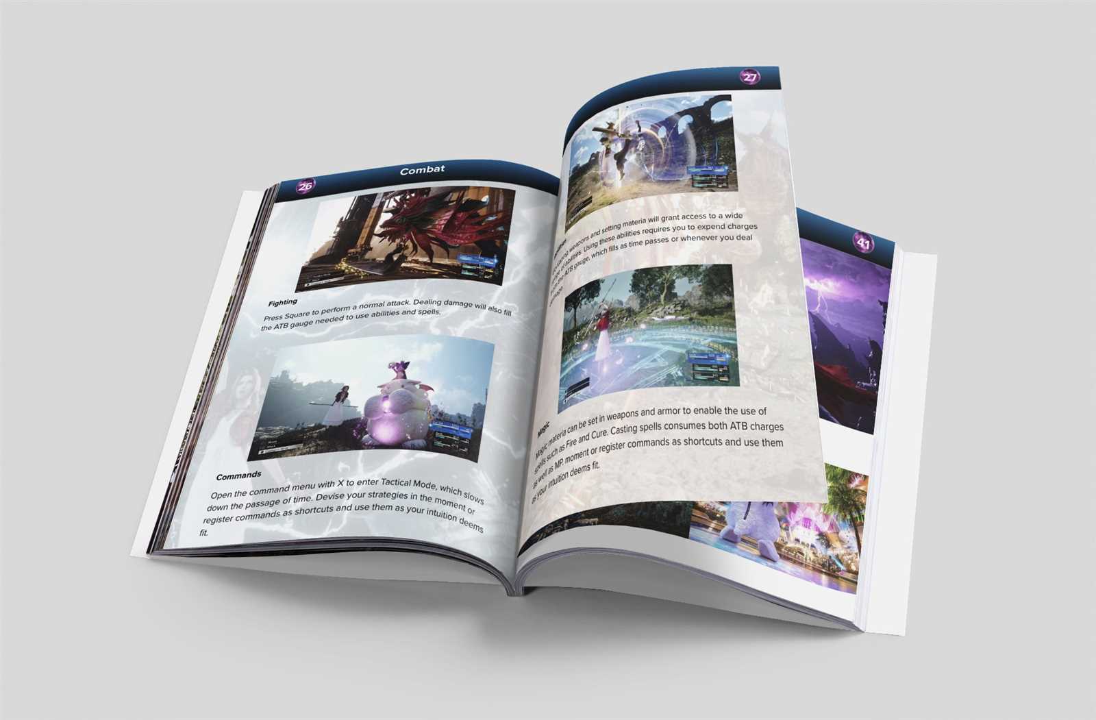 final fantasy vii instruction manual