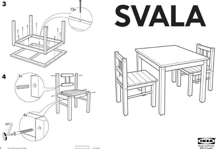 ikea table instruction manual