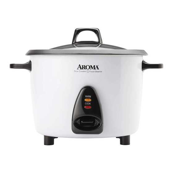 aroma rice cooker steamer instruction manual