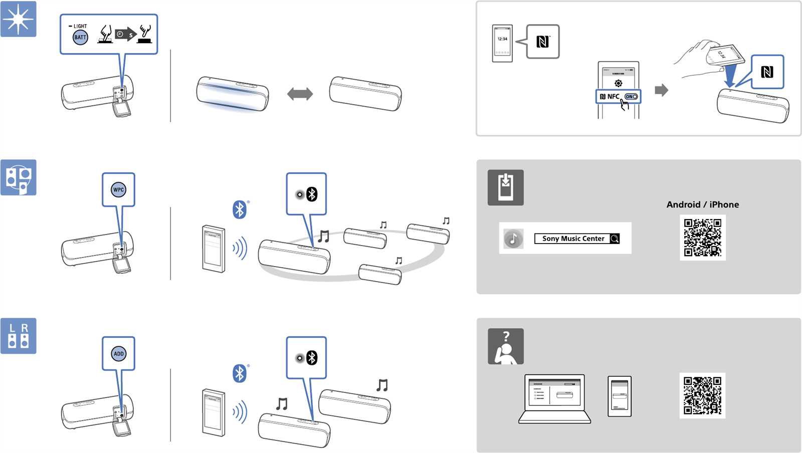 sony srs xb31 instruction manual