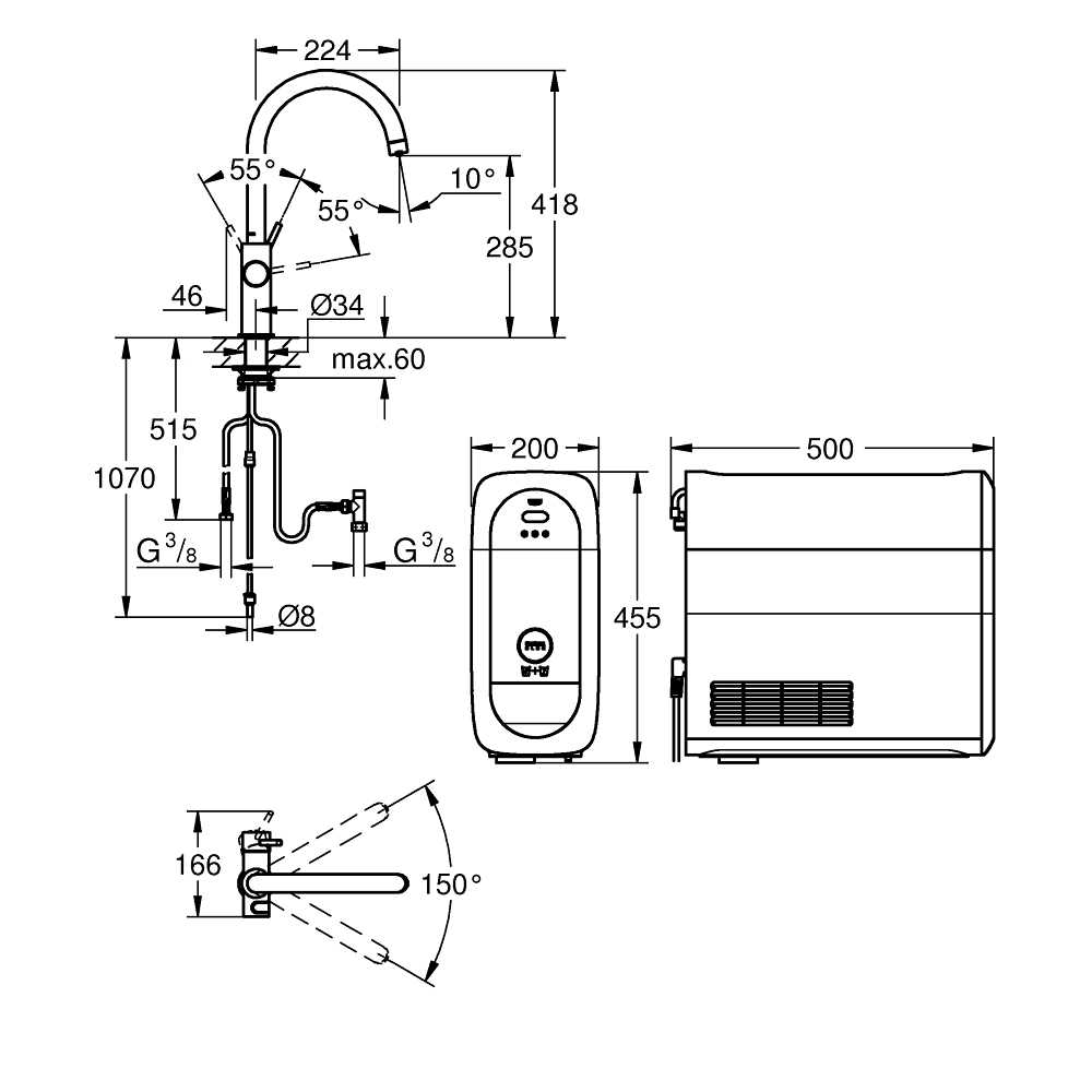 grohe blue instruction manual