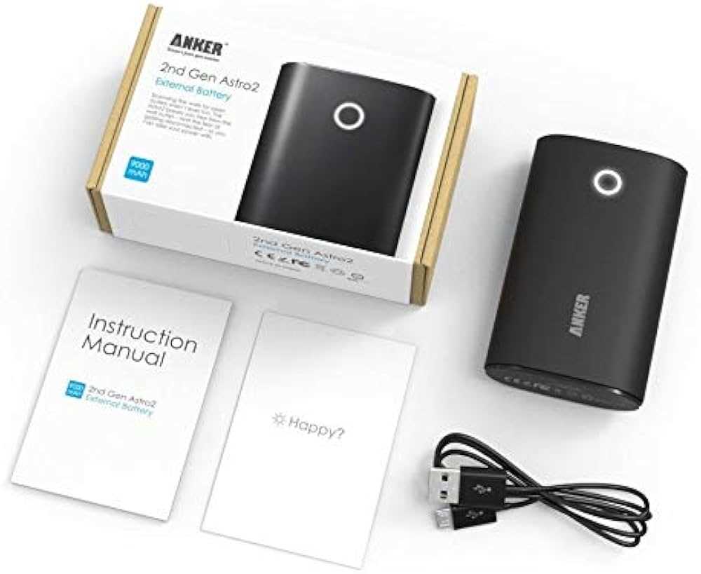 anker charger instruction manual