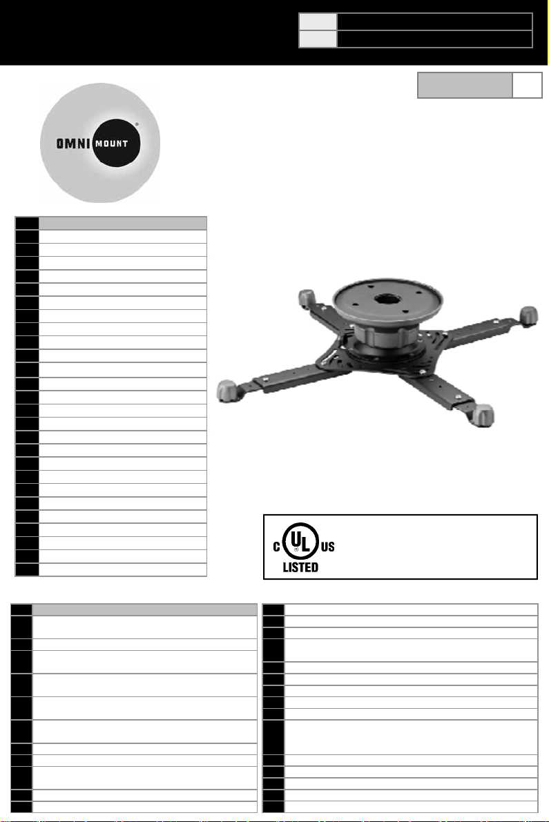 omni mount instruction manual