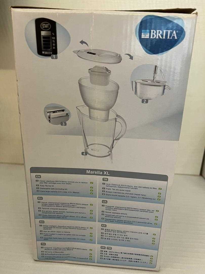 brita pitcher instruction manual