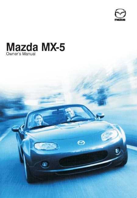 mazda 5 instruction manual