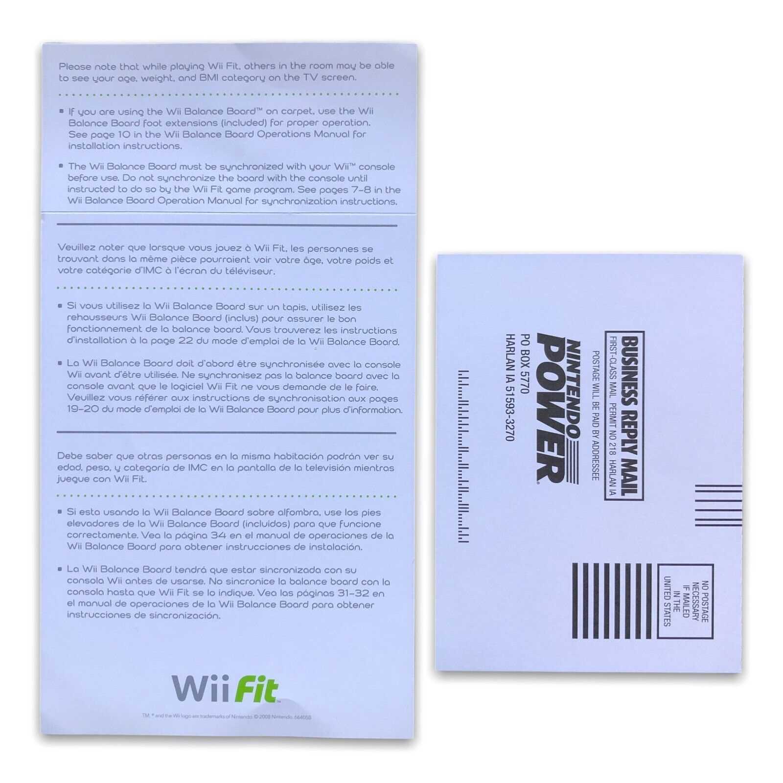 wii balance board instruction manual