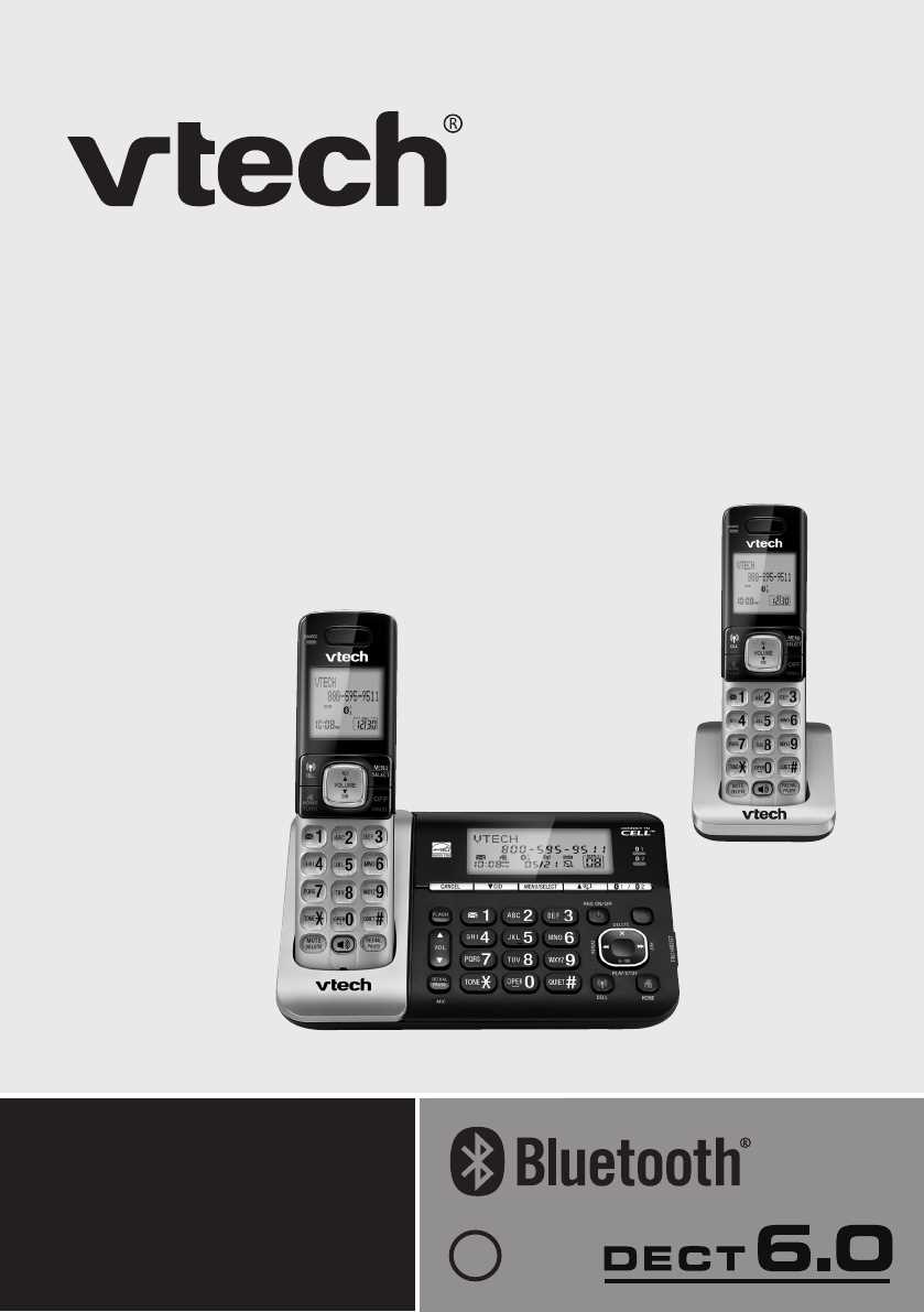 instruction manual for vtech cordless phone