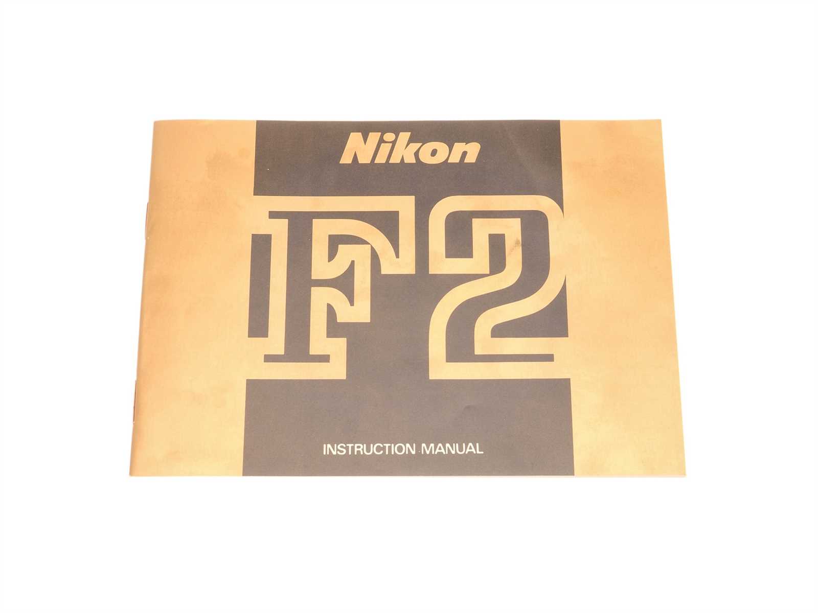 nikon f2 instruction manual