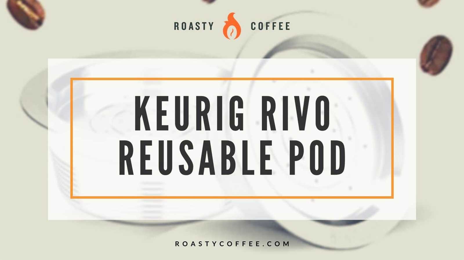 keurig rivo instruction manual