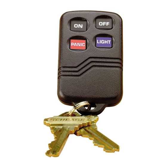 manual adt key fob buttons instructions