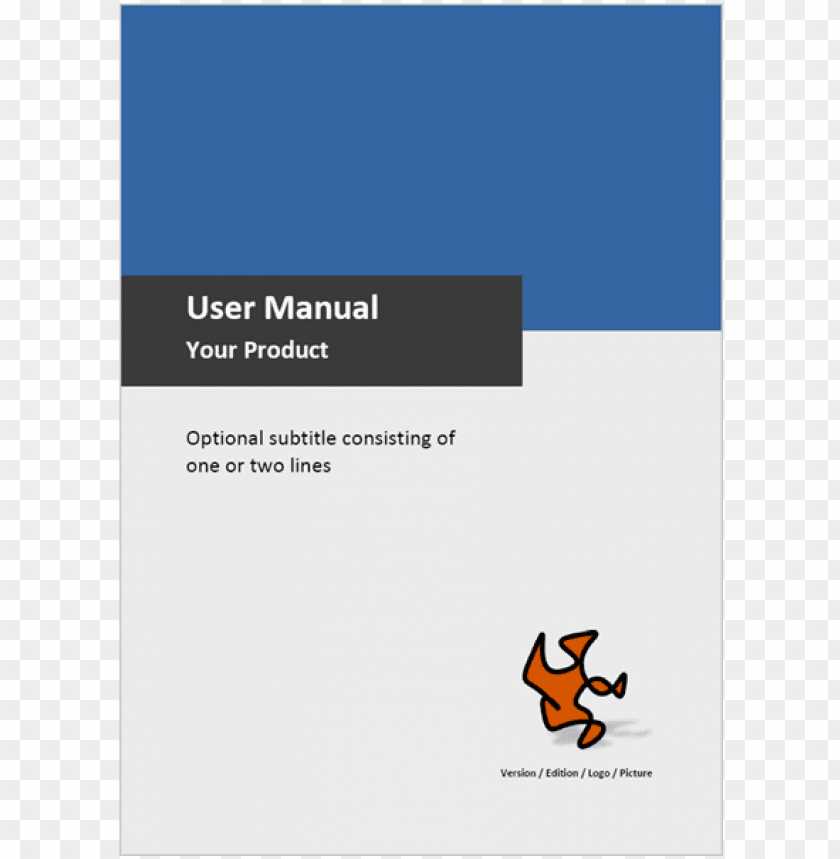 instruction manual template free