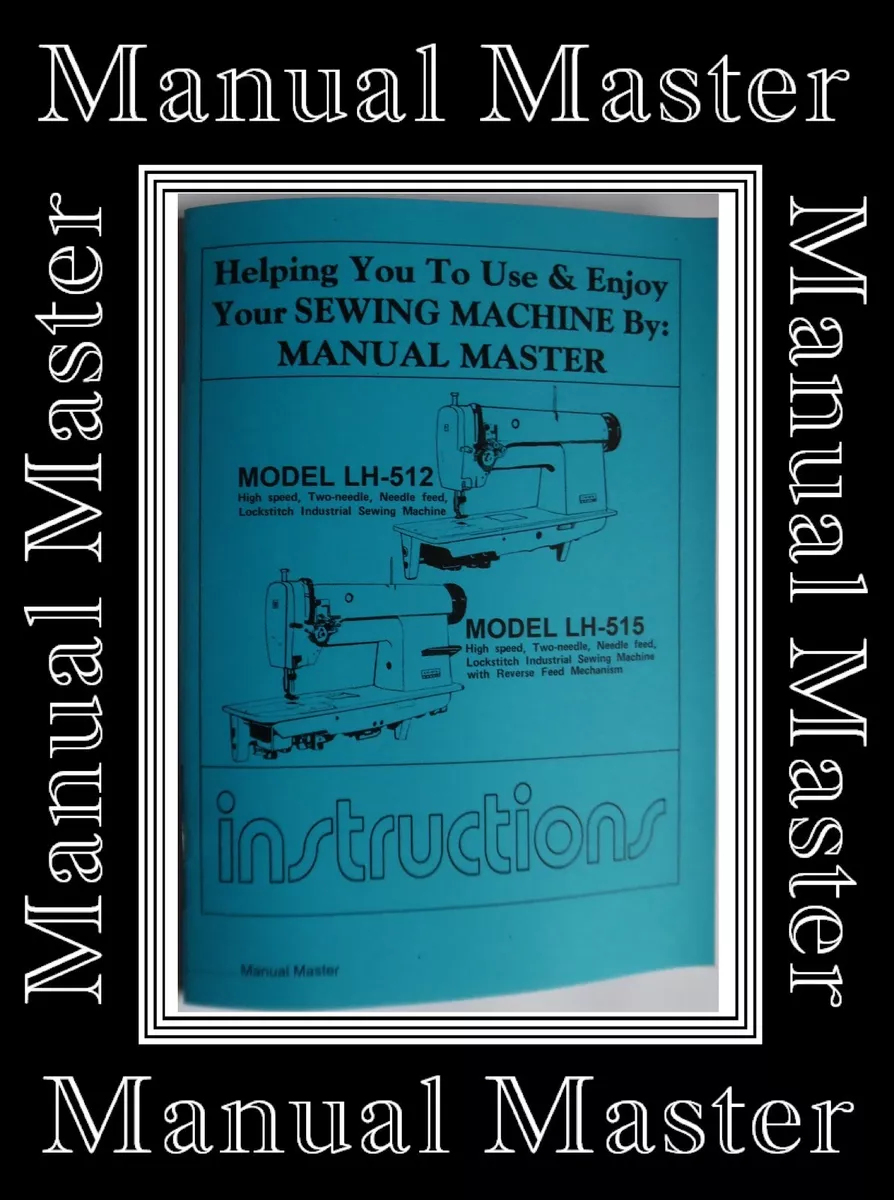 juki ddl 555 instruction manual