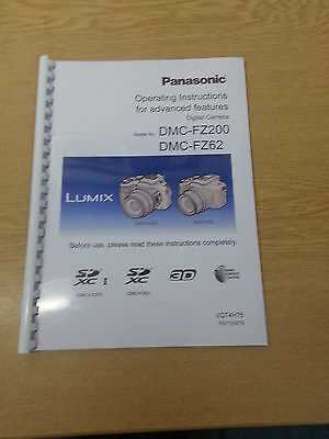 panasonic lumix dmc fz200 instruction manual