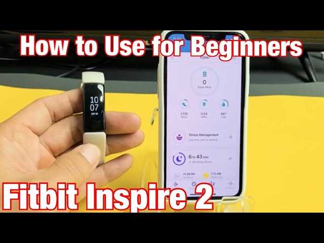 fitbit inspire 2 instruction manual