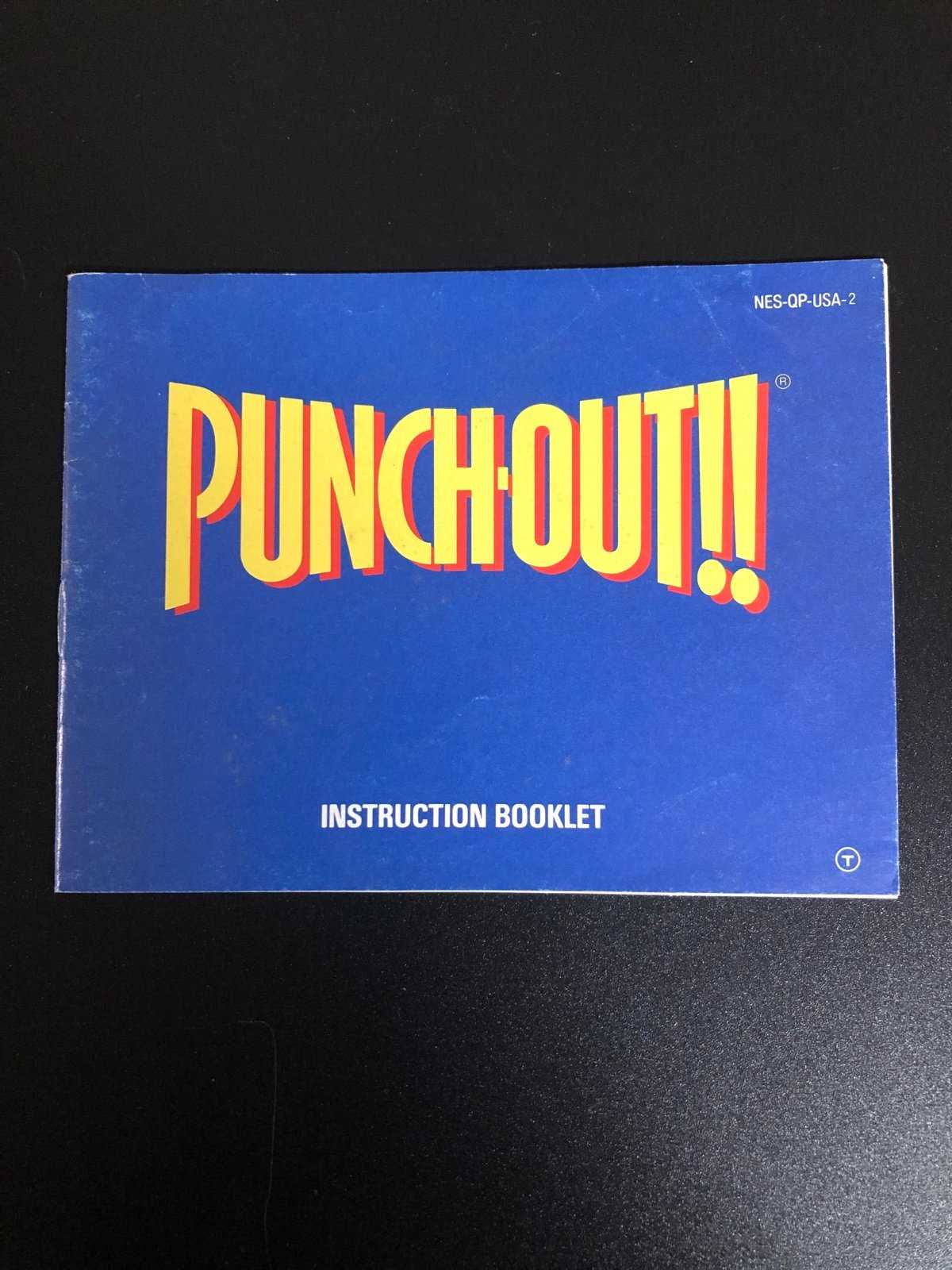 punch out nes instruction manual