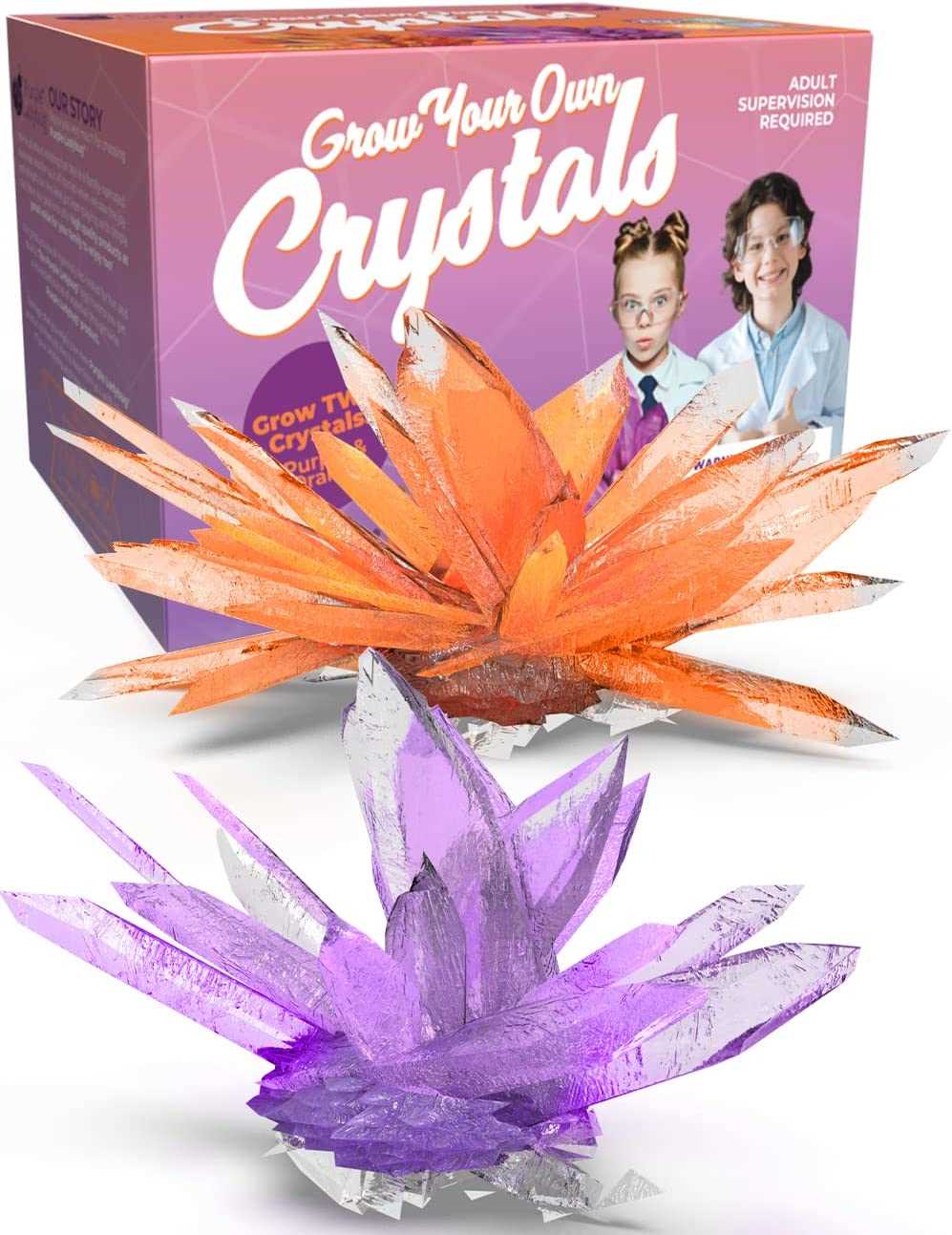 ultimate light up crystal growing kit instruction manual