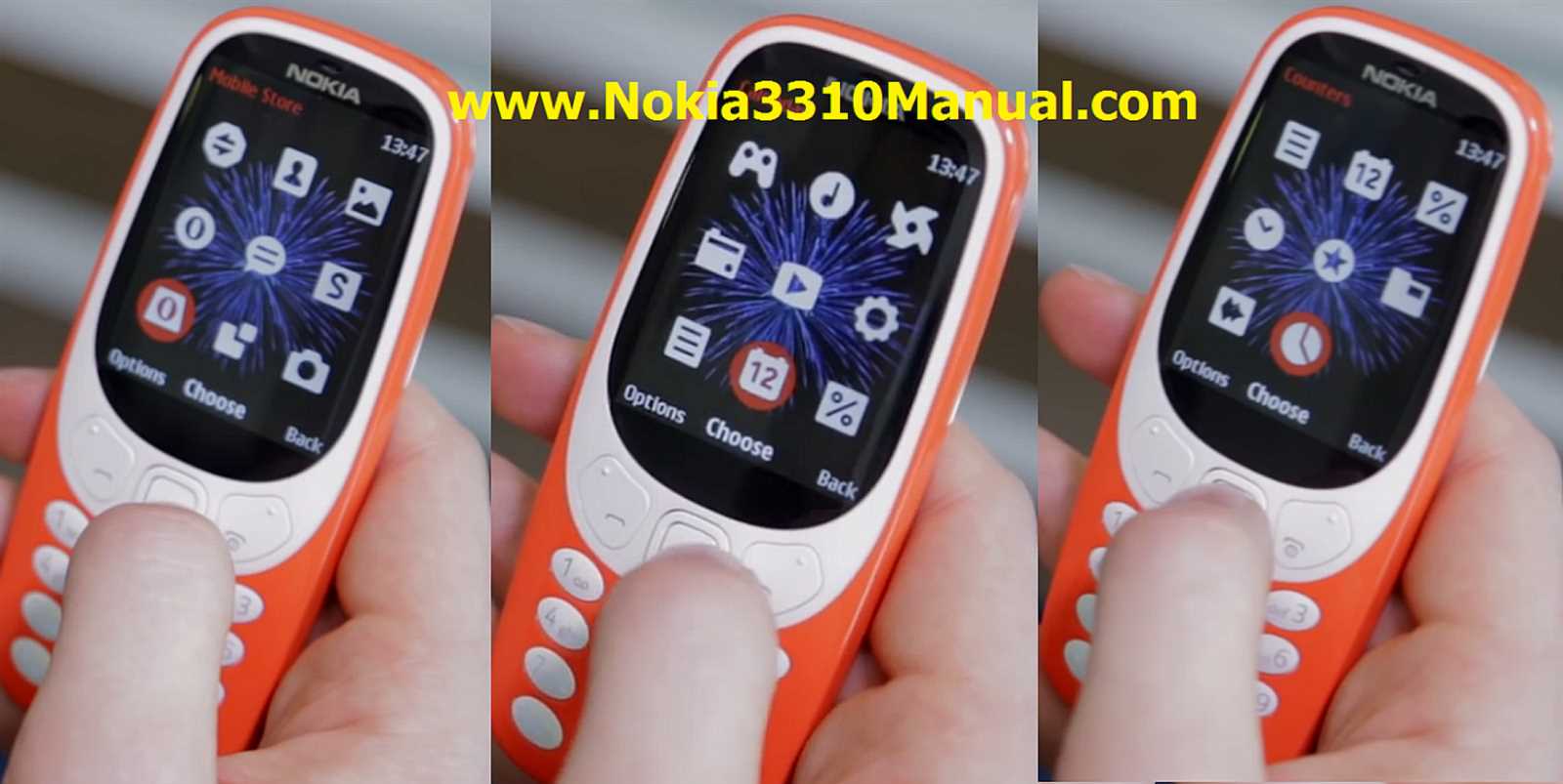 nokia 3310 instruction manual