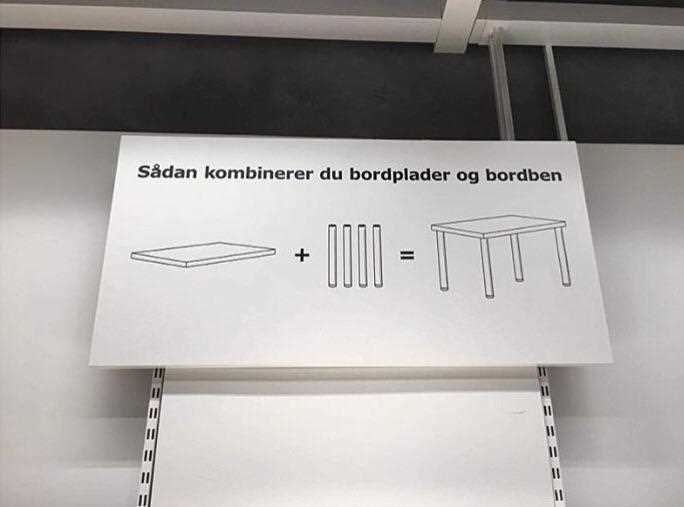 ikea table instruction manual