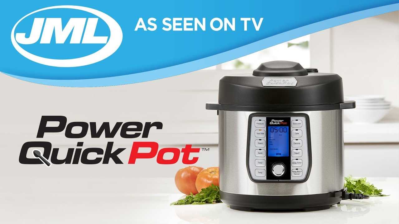 instruction manual for power quick pot