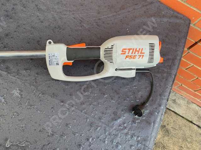 stihl fse 71 instruction manual