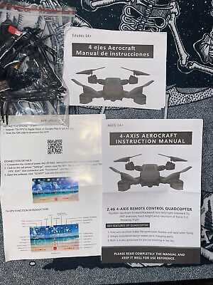 4 axis quadcopter instruction manual