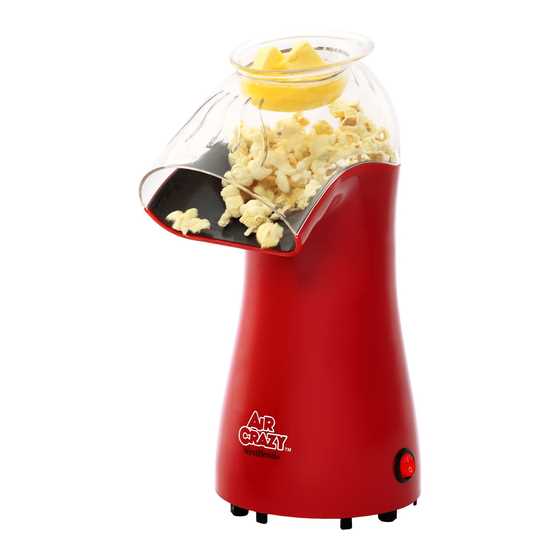 stir crazy popcorn popper instruction manual