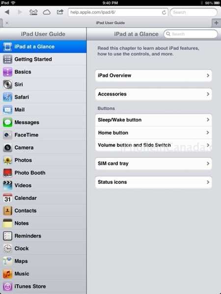 ipad instruction manual download